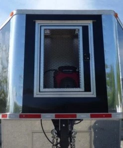 Concession Trailer 8.5' X 30' Black - BBQ Event Catering -Cheap Concession Trailers Shop p1130785 small