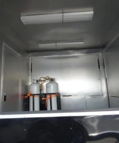 Concession Trailer 8.5' X 30' Black - BBQ Event Catering -Cheap Concession Trailers Shop p1130791 small