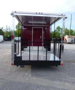 Concession Trailer 8.5' X 30' Brandywine - BBQ Event Catering -Cheap Concession Trailers Shop p1130799 small