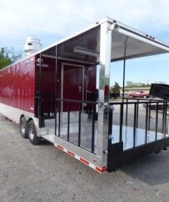Concession Trailer 8.5' X 30' Brandywine - BBQ Event Catering -Cheap Concession Trailers Shop p1130800 small