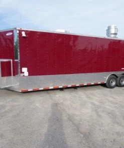 Concession Trailer 8.5' X 30' Brandywine - BBQ Event Catering -Cheap Concession Trailers Shop p1130802 small