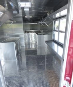 Concession Trailer 8.5' X 30' Brandywine - BBQ Event Catering -Cheap Concession Trailers Shop p1130809 small