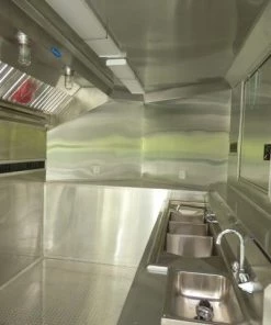 Concession Trailer 8.5' X 28' White - Food Event Catering -Cheap Concession Trailers Shop p1130834 small