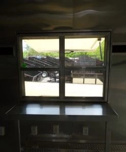 Concession Trailer 8.5' X 28' White - Food Event Catering -Cheap Concession Trailers Shop p1130835 small