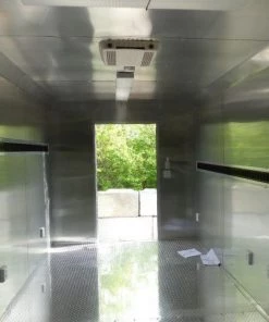 Concession Trailer 8.5' X 28' White - Food Event Catering -Cheap Concession Trailers Shop p1130836 small