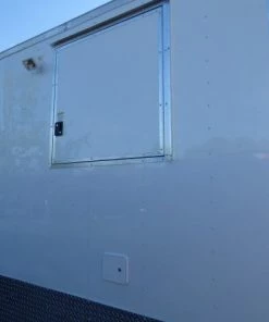 Concession Trailer 8.5' X 28' White - Food Event Catering -Cheap Concession Trailers Shop p1130839 small