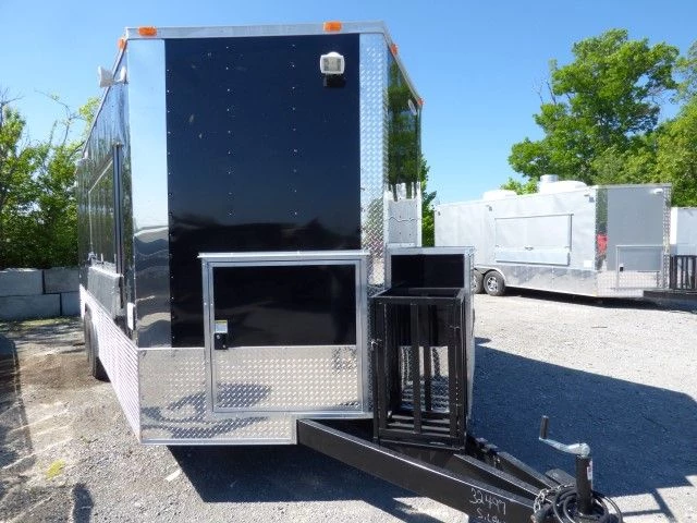Concession Trailer 8.5' X 20' Black - Food Event Catering 13 Concession Trailer 8.5' X 20' Black - Food Event Catering - Image 13