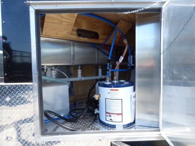 Concession Trailer 8.5' X 20' Black - Food Event Catering 19 Concession Trailer 8.5' X 20' Black - Food Event Catering - Image 19