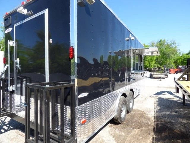Concession Trailer 8.5' X 20' Black - Food Event Catering 6 Concession Trailer 8.5' X 20' Black - Food Event Catering - Image 6
