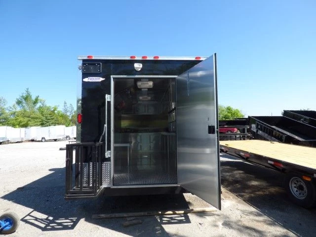 Concession Trailer 8.5' X 20' Black - Food Event Catering 2 Concession Trailer 8.5' X 20' Black - Food Event Catering - Image 2