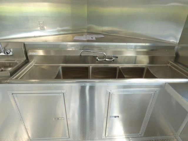 Concession Trailer 8.5' X 20' Black - Food Event Catering 30 Concession Trailer 8.5' X 20' Black - Food Event Catering - Image 30