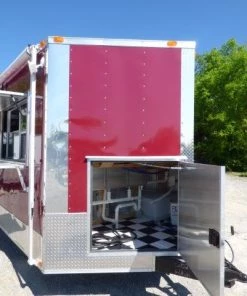 Concession Trailer 8.5' X 20' Brandywine - BBQ Event Catering -Cheap Concession Trailers Shop p1140014 small