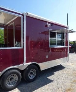 Concession Trailer 8.5' X 20' Brandywine - BBQ Event Catering -Cheap Concession Trailers Shop p1140024 small
