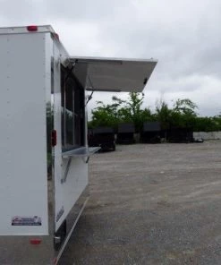 Concession Trailer 8.5' X 16' White - Food Event Catering -Cheap Concession Trailers Shop p1140495 small 1