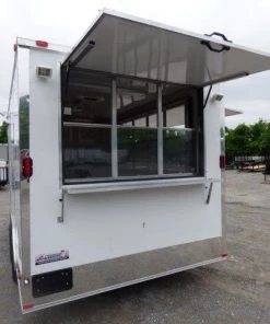 Concession Trailer 8.5' X 16' White - Food Event Catering -Cheap Concession Trailers Shop p1140496 small 1