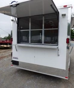 Concession Trailer 8.5' X 16' White - Food Event Catering -Cheap Concession Trailers Shop p1140497 small 1