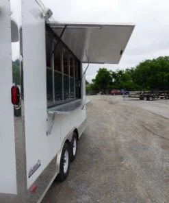 Concession Trailer 8.5' X 16' White - Food Event Catering -Cheap Concession Trailers Shop p1140499 small 1