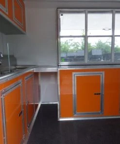 Concession Trailer 8.5' X 16' White - Food Event Catering