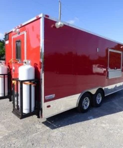 Concession Trailer 8.5 X 18 Red - Food Event Catering 30 Concession Trailer 8.5 X 18 Red - Food Event Catering -Cheap Concession Trailers Shop p1140628 small