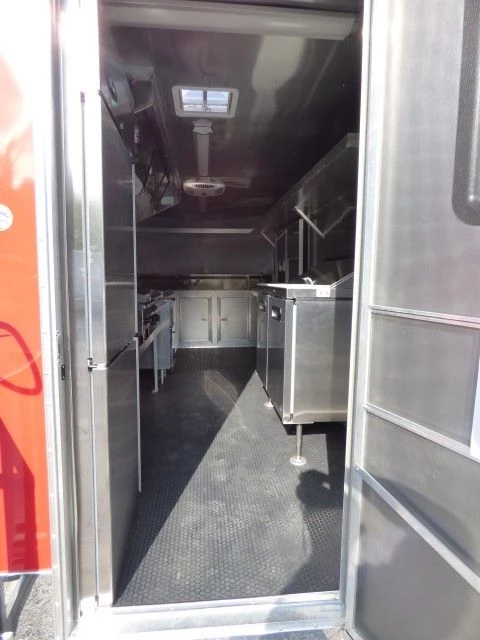 Concession Trailer 8.5 X 18 Red - Food Event Catering 22 Concession Trailer 8.5 X 18 Red - Food Event Catering - Image 22