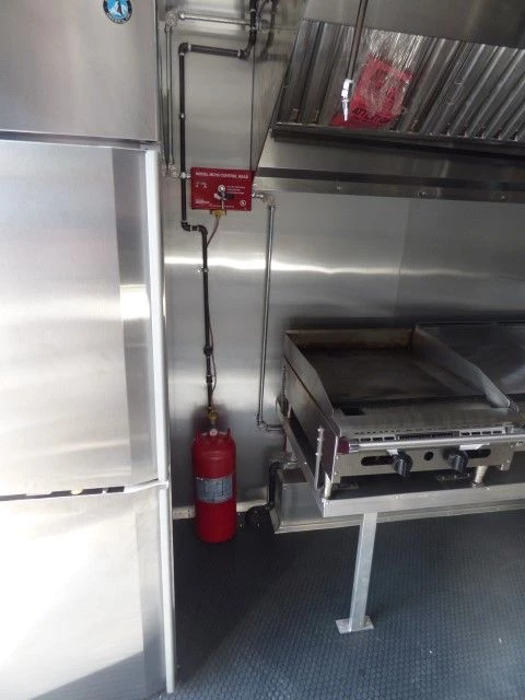 Concession Trailer 8.5 X 18 Red - Food Event Catering 5 Concession Trailer 8.5 X 18 Red - Food Event Catering - Image 5