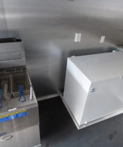 Concession Trailer 8.5 X 18 Red - Food Event Catering