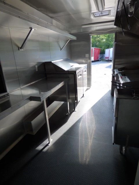 Concession Trailer 8.5 X 18 Red - Food Event Catering 9 Concession Trailer 8.5 X 18 Red - Food Event Catering - Image 9