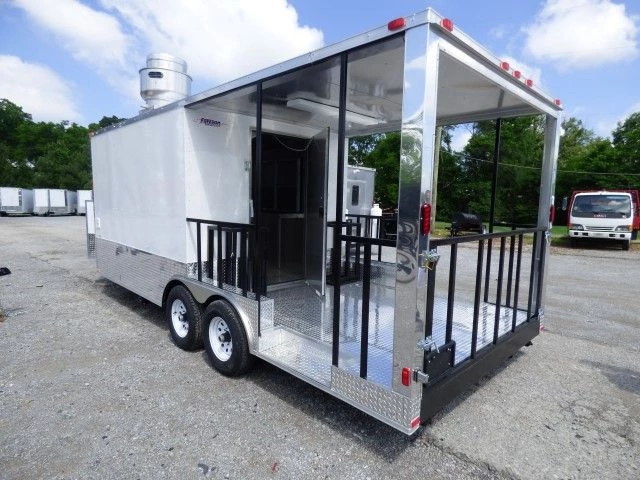 Concession Trailer 8.5 X 20 White Food Event Catering 10 Concession Trailer 8.5 X 20 White Food Event Catering - Image 10