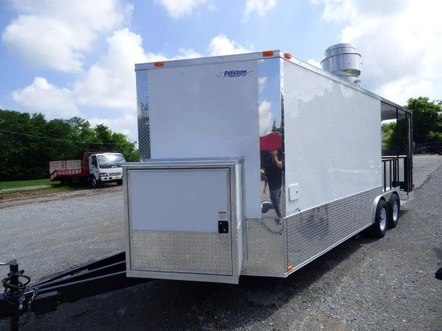 Concession Trailer 8.5 X 20 White Food Event Catering 34 Concession Trailer 8.5 X 20 White Food Event Catering - Image 34