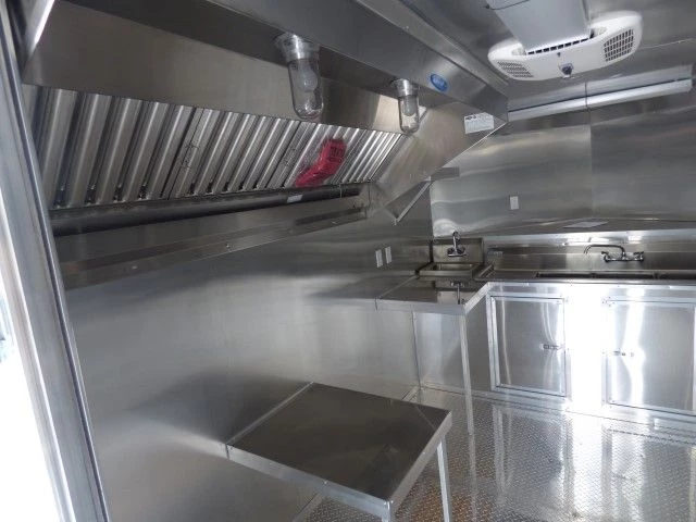 Concession Trailer 8.5 X 20 White Food Event Catering 3 Concession Trailer 8.5 X 20 White Food Event Catering - Image 3