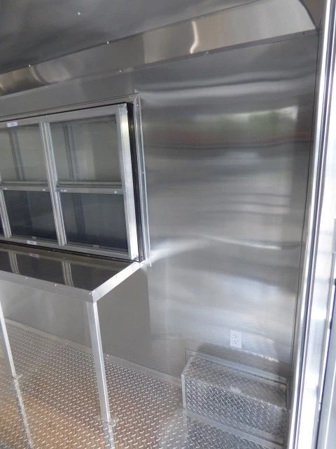 Concession Trailer 8.5 X 20 White Food Event Catering 7 Concession Trailer 8.5 X 20 White Food Event Catering - Image 7