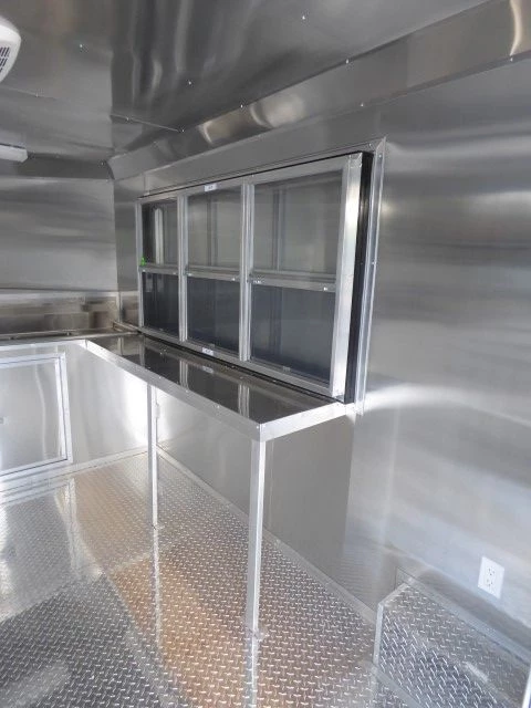 Concession Trailer 8.5 X 20 White Food Event Catering 22 Concession Trailer 8.5 X 20 White Food Event Catering - Image 22