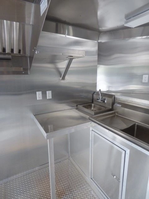 Concession Trailer 8.5 X 20 White Food Event Catering 45 Concession Trailer 8.5 X 20 White Food Event Catering - Image 45