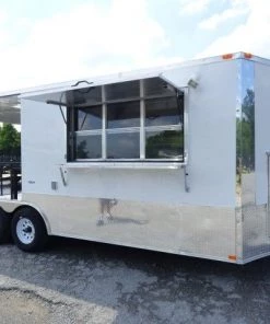 Concession Trailer 8.5 X 20 White - Food Event Catering -Cheap Concession Trailers Shop p1140734 small 2