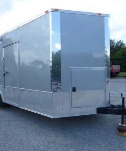Concession Trailer 8.5' X 20' Silver - Food Event Catering -Cheap Concession Trailers Shop p1140820 small