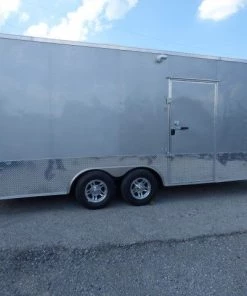 Concession Trailer 8.5' X 20' Silver - Food Event Catering -Cheap Concession Trailers Shop p1140821 small