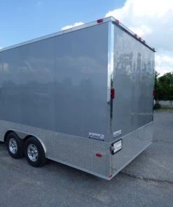 Concession Trailer 8.5' X 20' Silver - Food Event Catering -Cheap Concession Trailers Shop p1140825 small