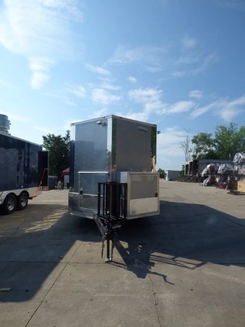 Concession Trailer 8.5 x 20 Silver - Food Event Catering 29 Concession Trailer 8.5 x 20 Silver - Food Event Catering - Image 29
