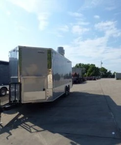Concession Trailer 8.5 x 20 Silver - Food Event Catering 79 Concession Trailer 8.5 x 20 Silver - Food Event Catering -Cheap Concession Trailers Shop p1140867 small 1