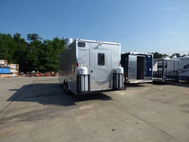 Concession Trailer 8.5' X 20' Silver - Food Event Catering 24 Concession Trailer 8.5' X 20' Silver - Food Event Catering - Image 24