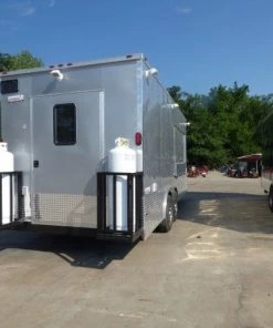 Concession Trailer 8.5 x 20 Silver - Food Event Catering 78 Concession Trailer 8.5 x 20 Silver - Food Event Catering -Cheap Concession Trailers Shop p1140872 small 1