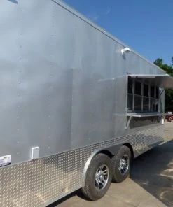 Concession Trailer 8.5' X 20' Silver - Food Event Catering 72 Concession Trailer 8.5' X 20' Silver - Food Event Catering -Cheap Concession Trailers Shop p1140873 small 1 1