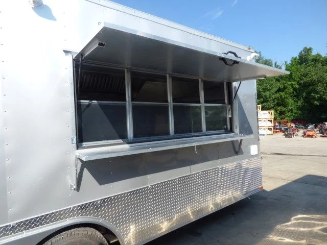 Concession Trailer 8.5 x 20 Silver - Food Event Catering 32 Concession Trailer 8.5 x 20 Silver - Food Event Catering - Image 32