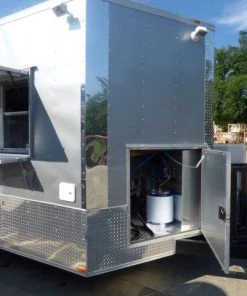 Concession Trailer 8.5 x 20 Silver - Food Event Catering 50 Concession Trailer 8.5 x 20 Silver - Food Event Catering -Cheap Concession Trailers Shop p1140875 small 1