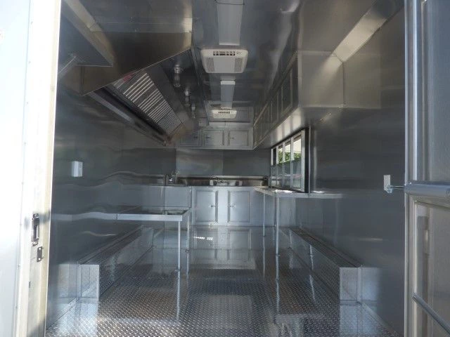 Concession Trailer 8.5' X 20' Silver - Food Event Catering 31 Concession Trailer 8.5' X 20' Silver - Food Event Catering - Image 31
