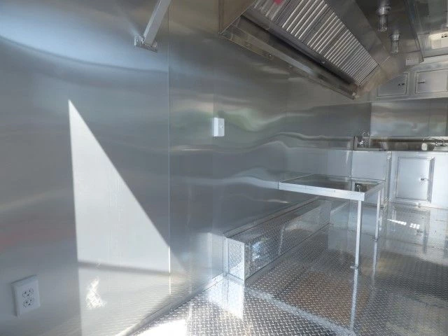 Concession Trailer 8.5 x 20 Silver - Food Event Catering 2 Concession Trailer 8.5 x 20 Silver - Food Event Catering - Image 2