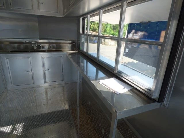 Concession Trailer 8.5' X 20' Silver - Food Event Catering 39 Concession Trailer 8.5' X 20' Silver - Food Event Catering - Image 39