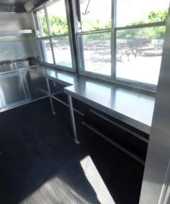 Concession Trailer 8.5 X 18 Indigo Blue - Food Event Catering -Cheap Concession Trailers Shop p1150112 small