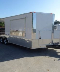 Concession Trailer 8.5 X 20 White Food Event Catering 107 Concession Trailer 8.5 X 20 White Food Event Catering -Cheap Concession Trailers Shop p1150120 small 1