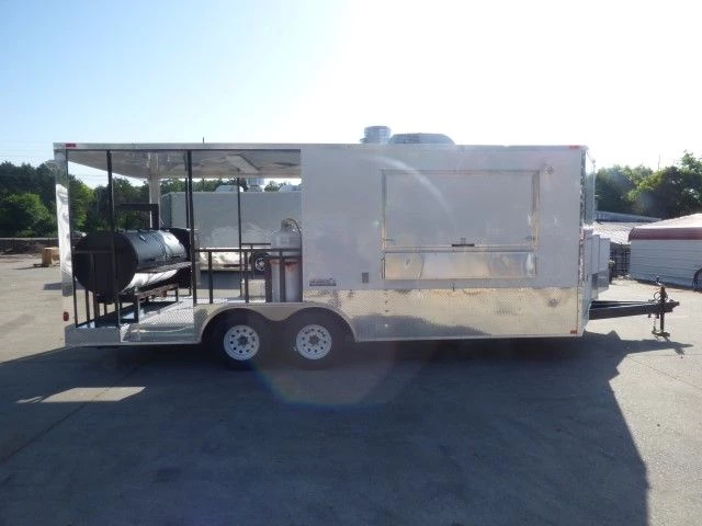Concession Trailer 8.5 X 20 White Food Event Catering 39 Concession Trailer 8.5 X 20 White Food Event Catering - Image 39